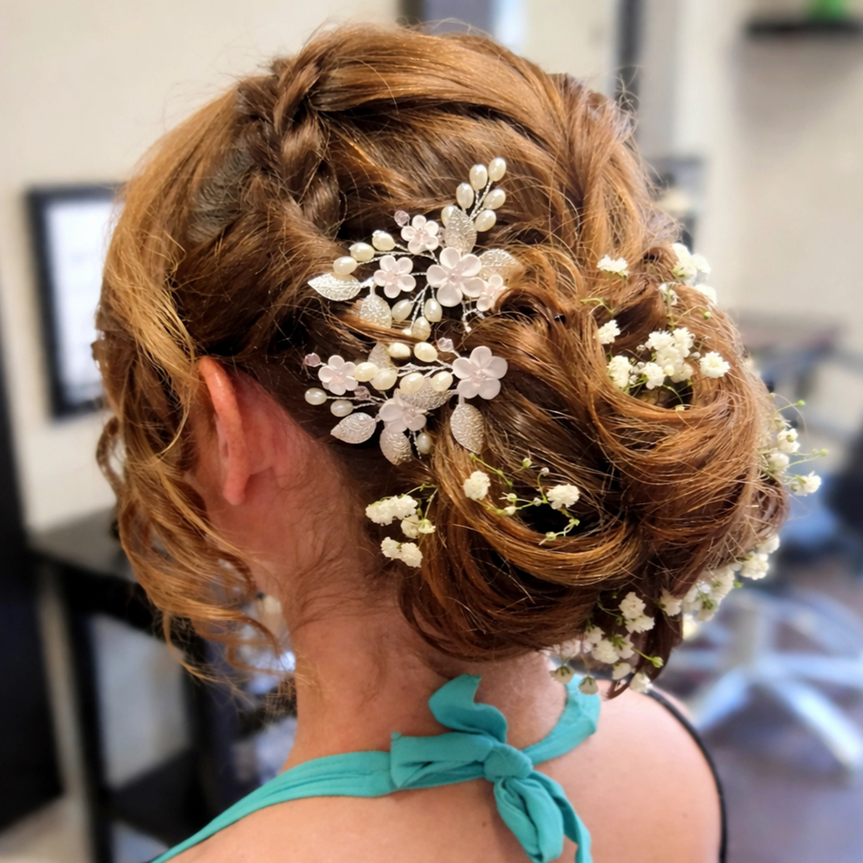 Bild einer Hochsteckfrisur